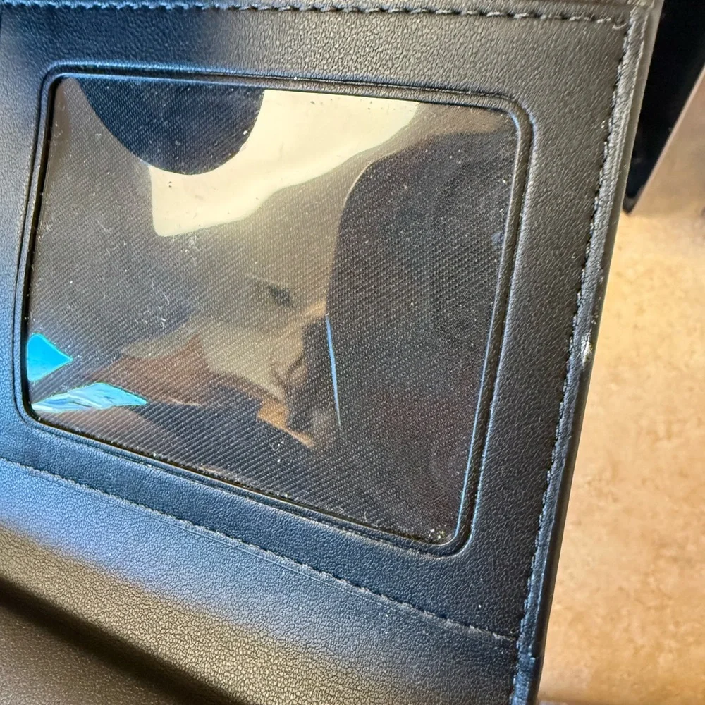Coach Black and Brown Signature Wristlet - Picture 4 of 5